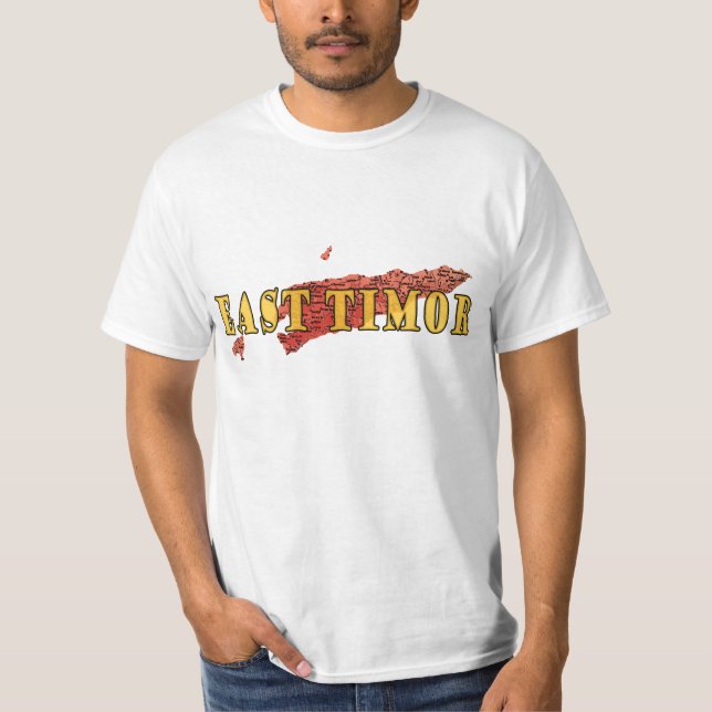 Camiseta East Timor map T-Shirt (Anverso)