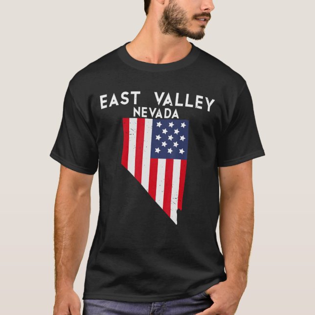 Camiseta East Valley Nevada Estados Unidos Estados Unidos V (Anverso)