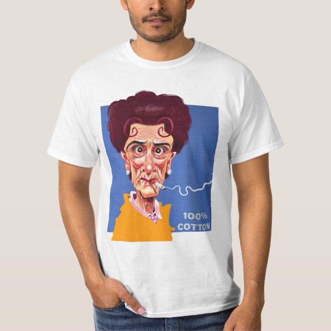 Camiseta Eastenders Dot Cotton chibi (Anverso)