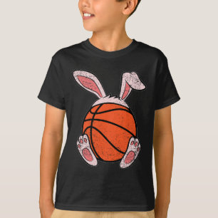 Camiseta Easter Basketball Lover Bunny Ears Ball Cubi Rabbi