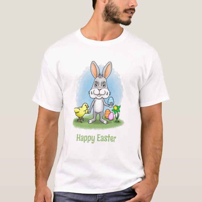 Camiseta Easter bunny and the Chicken (Anverso)