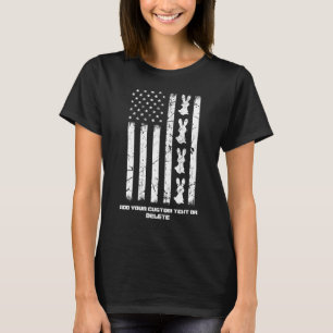 Camiseta Easter Bunny Bandera Estadounidense Patriot Easter