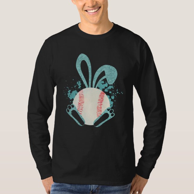 Camiseta Easter Bunny Baseball Fan Easter Friend Bunny East (Anverso)