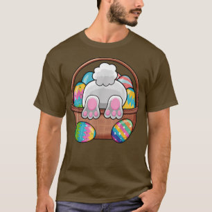 Camiseta Easter Bunny Basket Eggys Rabbit Easter Day Mujere