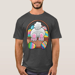 Camiseta Easter Bunny Basket Eggys Rabbit Easter Day Mujere