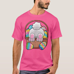 Camiseta Easter Bunny Basket Eggys Rabbit Easter Day Mujere