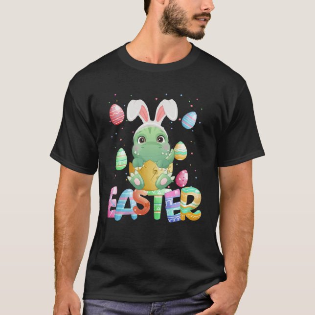 Camiseta Easter Bunny Dinosaur   Easter Rex (Anverso)