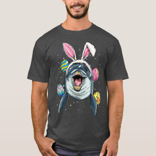 Camiseta Easter Bunny Dolphin Funny Easter Dolphin Lover