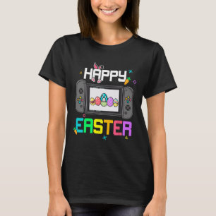 Camiseta Easter Bunny Egt Hunt Gamer Niños Boys Video G
