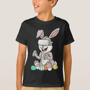 Camiseta Easter Bunny Gamer Huevos divertidos juegos de niñ