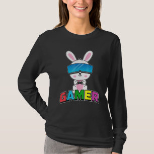 Camiseta Easter Bunny Gamer Rabbit Easter Day Gaming Boys G