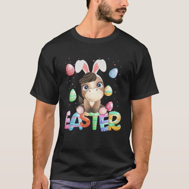 Camiseta Easter Bunny Horse   Easter Horse (Anverso)