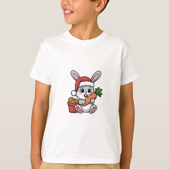 Camiseta Easter Bunny’s Carrot Christmas Funny Cute Holiday (Anverso)