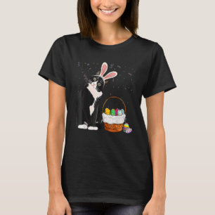 Camiseta Easter Day Cat Bunny Ears Eggs Men Women Easter R
