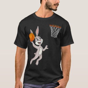 Camiseta Easter Day Rabbit A Dunke Basketball Funny Boys 