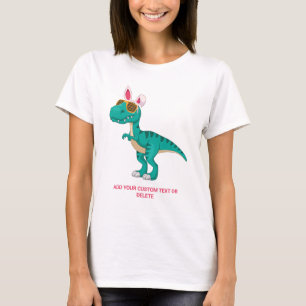 Camiseta Easter Dinosaur Trex Easter Bunny Crewneck