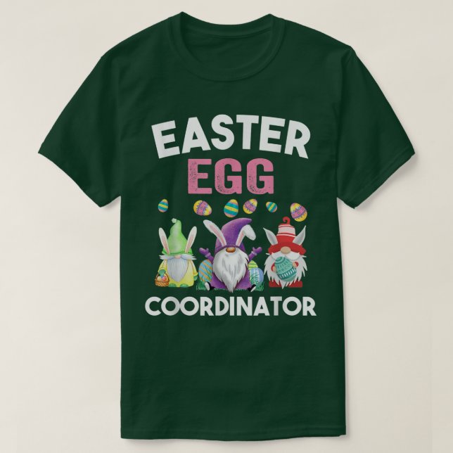 Camiseta Easter Egg Coordinator Funny Boys Girls Teens Cool (Diseño del anverso)
