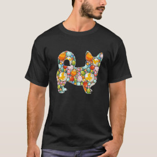 Camiseta Easter Egg Corgi Perro Día de Pascua Niños Hombres