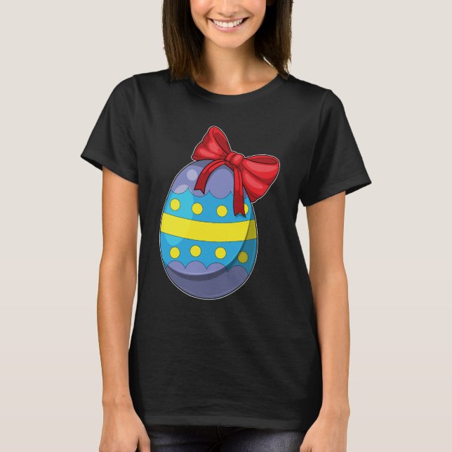 Camiseta Easter egg Easter Ribbon (Anverso)