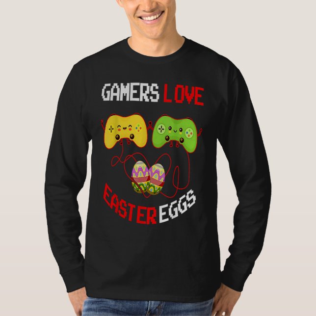 Camiseta Easter Egg  for Women Gamers Love (Anverso)