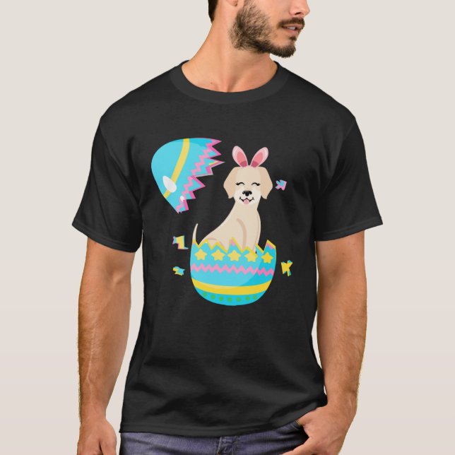 Camiseta Easter Egg Hunt Bunny Ear Great Pyrenee Easter Day (Anverso)
