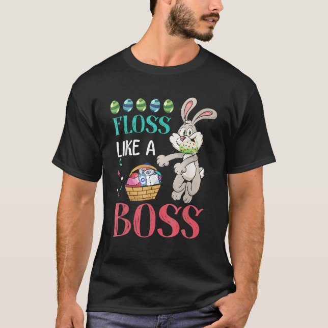 Camiseta Easter Egg T S Floss For Women Bunny Bosee (Anverso)