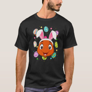 Camiseta Easter Egy Bunny Ear Ant Face Easter Sunday