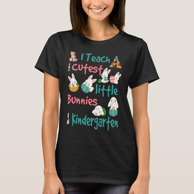 Camiseta Easter Kindergarten Teacher   Easter Men Women (Anverso)