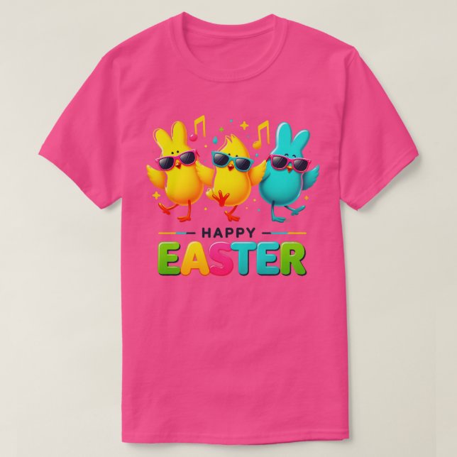 Camiseta easter peeps vinyl 4 (Diseño del anverso)