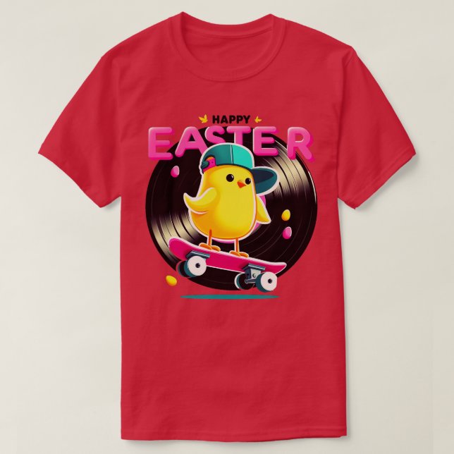 Camiseta easter peeps vinyl 5 (Diseño del anverso)