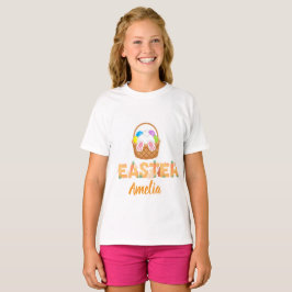 Camiseta Easter Personalized Kids Basic T-Shirt