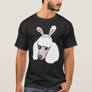 Camiseta Easter Poodle Bunny Ears Costume Funny Perro de Pa