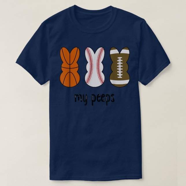 Camiseta Easter Sports Bunny Peep (Diseño del anverso)