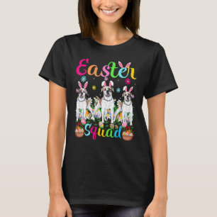 Camiseta Easter Squad Bunny Ear American Bulldog Feliz Este