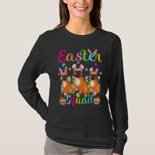 Camiseta Easter Squad Bunny Ear Bulldog francés Feliz Pascu