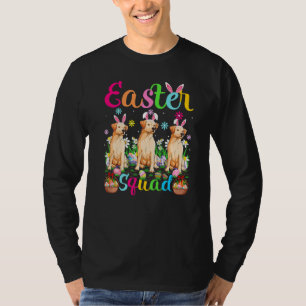 Camiseta Easter Squad Bunny Ear Labrador Recuperador Perro 