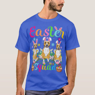 Camiseta Easter Squad Bunny Ear Staffordshire Bull Terrier