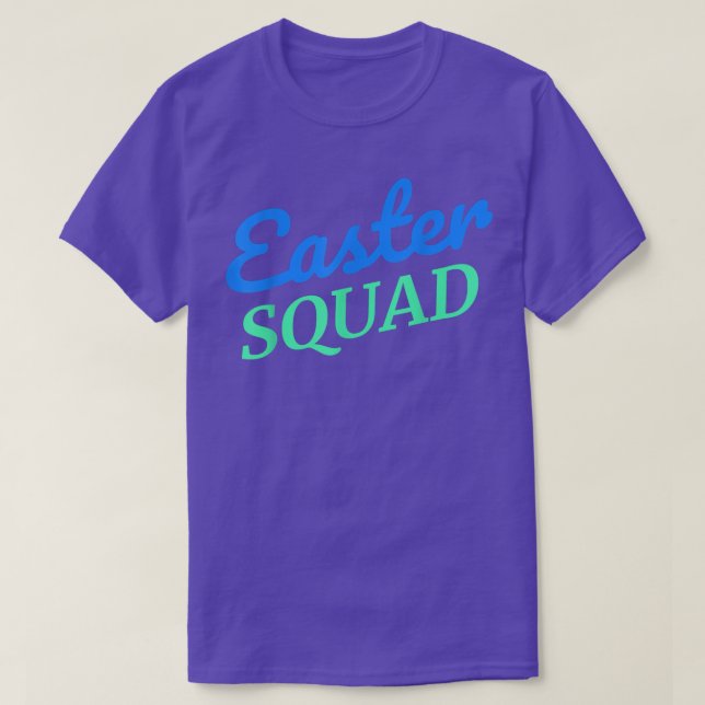 Camiseta Easter Squad Family Group Matching Easter Egg Hunt (Diseño del anverso)