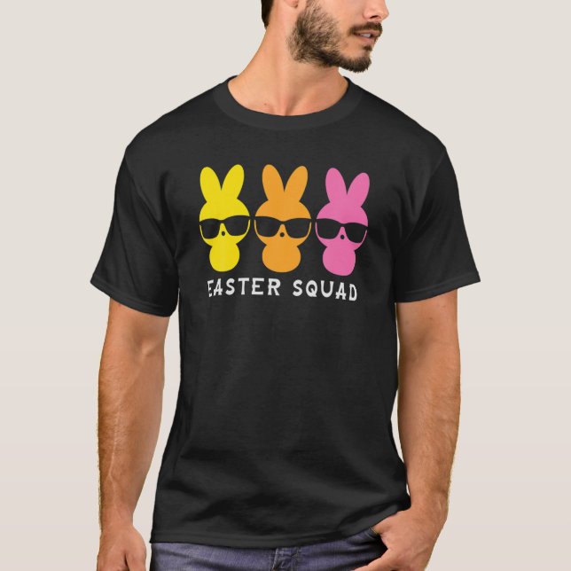 Camiseta Easter Squad Funny Easter Day Family Matching Outf (Anverso)