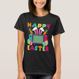 Camiseta Easter Video Game Bunny Gaming Controller Gamer Bo