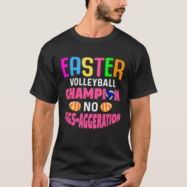 Camiseta Easter Volleyball Bunny Rabbit Beachvolleyball (Anverso)