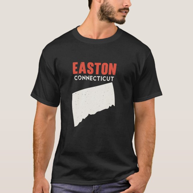 Camiseta Easton Connecticut USA State America Travel Connec (Anverso)