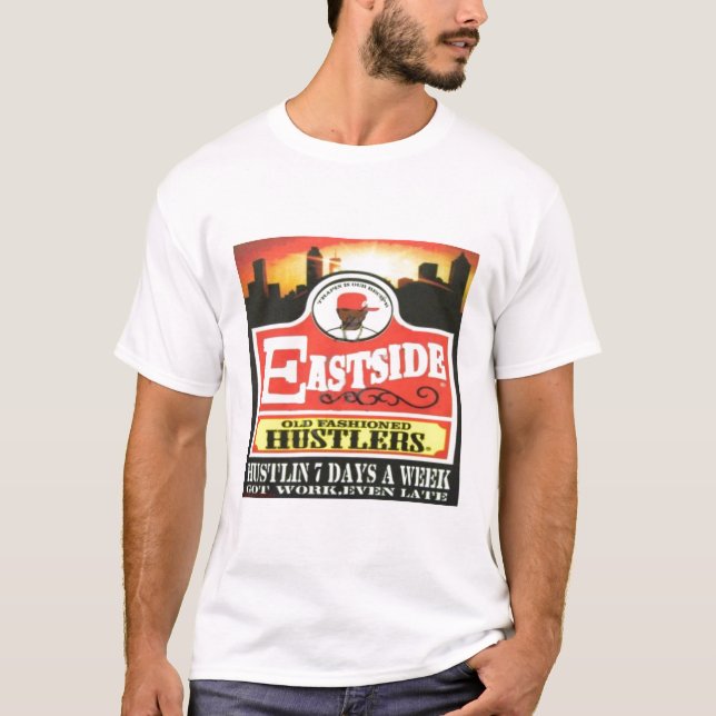CAMISETA EASTSIDE LOS ESPABILADO (Anverso)