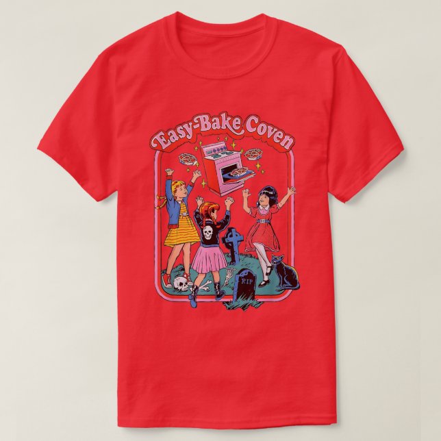 Camiseta Easy Bake Coven Retro Funny Halloween 90 GIft (Diseño del anverso)