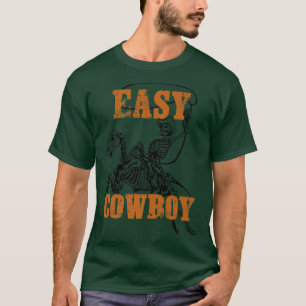 Camiseta Easy Cowboy Skeleton