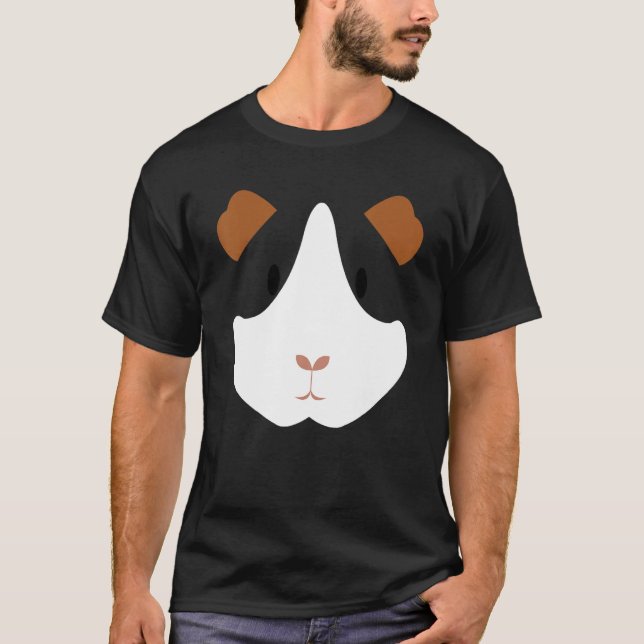 Camiseta Easy Diy Halloween Costume  Guinea Pig (Anverso)