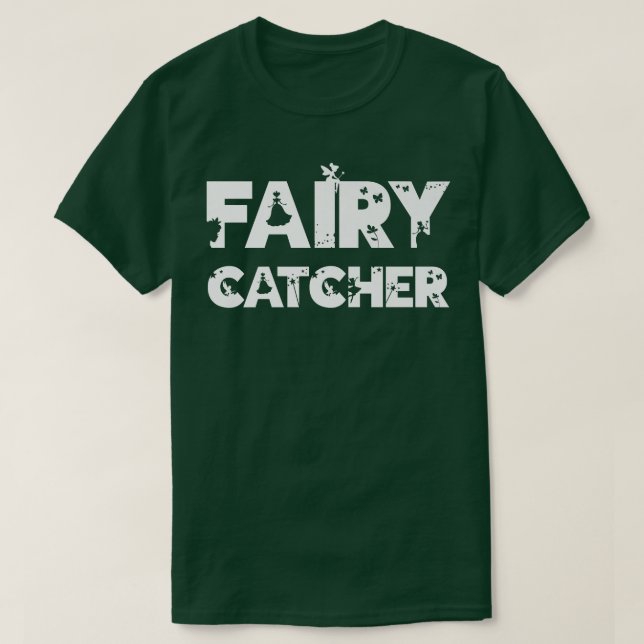 Camiseta Easy Fairy Catcher Costume Parent Family Costume T (Diseño del anverso)