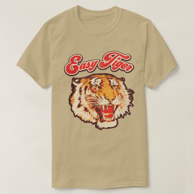 Camiseta Easy Tiger distressed casualchic graphic (Diseño del anverso)