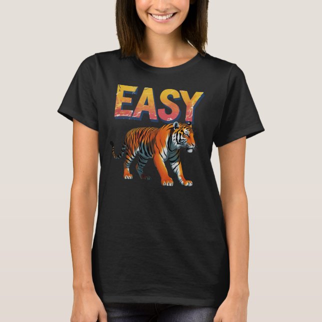 Camiseta Easy Tiger Pickup Line Flirt (Anverso)