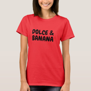 Camiseta Eat Banana Dolce Shirt - Funny Fruit Lover Tee